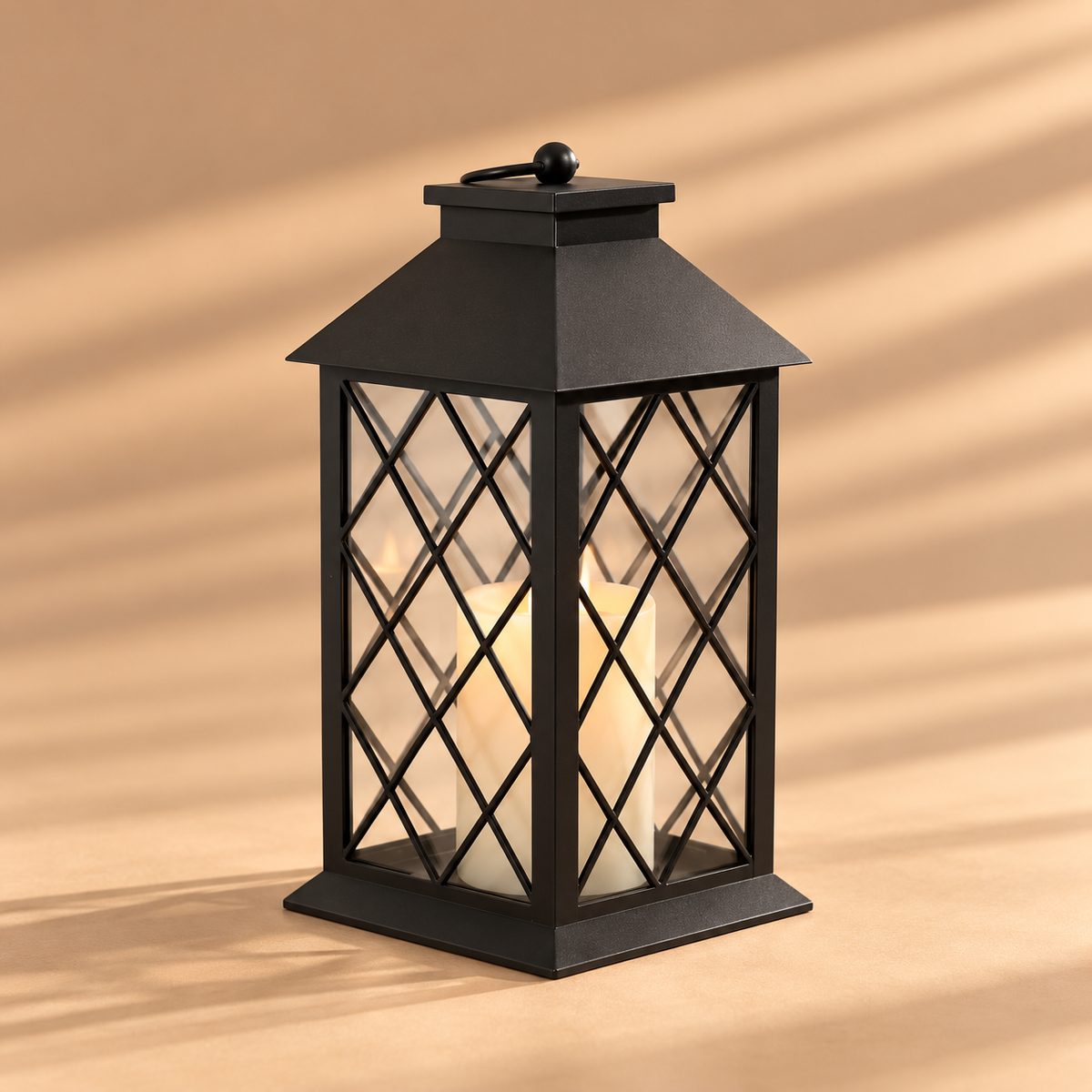 Candle Lantern - Black
