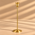 Candle Holder - Gold tall